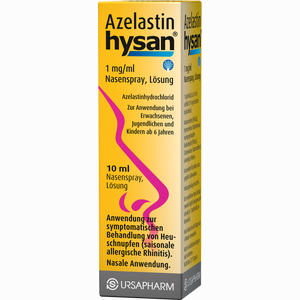 Azelastin Hysan Nasenspray  10 ml - ab 0,00 &euro;