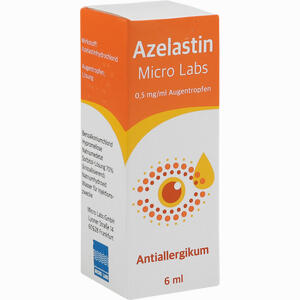 Azelastin Micro Labs 0.5 Mg/ml Augentropfen  6 ml - ab 3,35 €