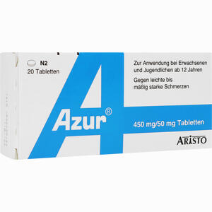 Azur Tabletten 20 Stück - ab 1,98 €