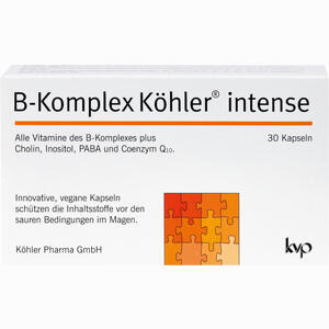 B- Komplex Köhler Intense Kapseln 30 Stück - ab 8,06 €