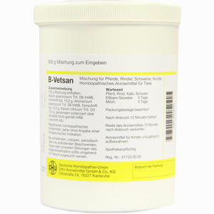 B- Vetsan Pulver Vet  800 g - ab 26,68 €