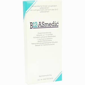 B12- Asmedic Ampullen 10 x 1 ml - ab 5,28 €