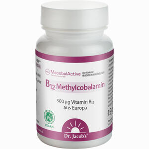 B12 Methylcobalamin Mecobalactive Dr. Jacobs Lutschtabletten 60 Stück - ab 8,10 €