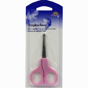 Babyschere Gebogen 9cm Rosa 1 Stück - ab 2,05 €