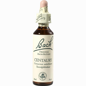 Bach- Blüte Centaury Tropfen 20 ml - ab 8,84 €