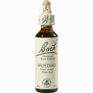 Bach- Blüte Mustard Tropfen 20 ml - ab 8,87 €