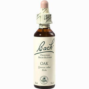 Bach- Blüte Oak Tropfen 20 ml - ab 8,86 €