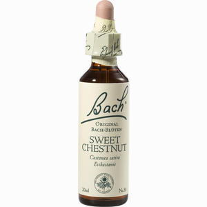 Bach- Blüte Sweet Chestnut Tropfen 20 ml - ab 8,87 €