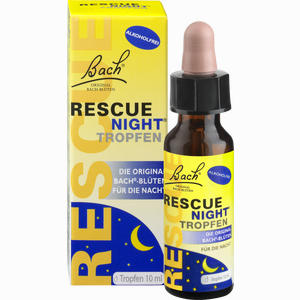 Bach Original Rescue Night Tropfen Alkoholfrei  10 ml - ab 0,00 €