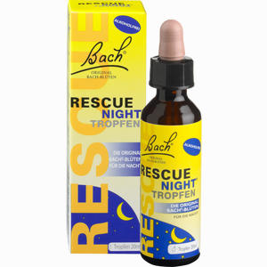 Bach Original Rescue Night Tropfen Alkoholfrei  20 ml Bach Original Rescue Night Tropfen Alkoholfrei  20 ml