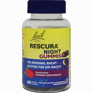 Bachblüten Original Rescura Night Gummis Beere 60 Stück - ab 9,46 €