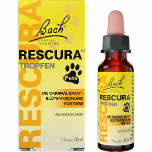 Bachblüten Original Rescura Pets Tropfen Alkoholfrei  10 ml - ab 9,62 €