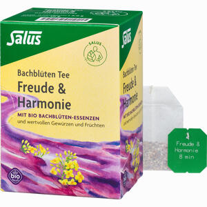 Bachblüten Tee Freude & Harmonie Bio Salus Filterbeutel 15 Stück - ab 3,27 €
