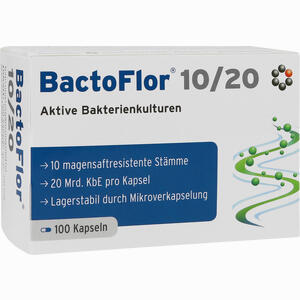 Abbildung von Bactoflor 10/20 Kapseln  100 Stück Abbildung von Bactoflor 10/20 Kapseln  100 Stück