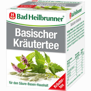 Bad Heilbrunner Basischer Kräutertee Filterbeutel 8 Stück - ab 1,74 &euro;