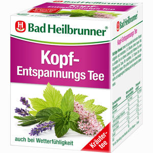 Bad Heilbrunner Kopf- Entspannungstee Filterbeutel 8 Stück - ab 0,00 €
