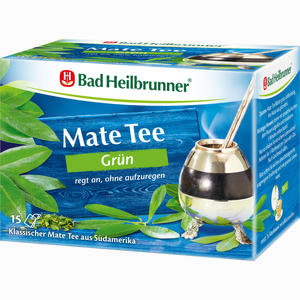 Bad Heilbrunner Mate Tee Grün Filterbeutel 15 Stück - ab 0,00 &euro;