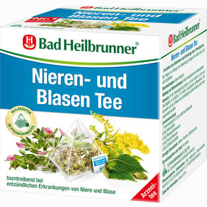 Bad Heilbrunner Nieren- und Blasen Tee Filterbeutel 15 Stück - ab 0,00 &euro;