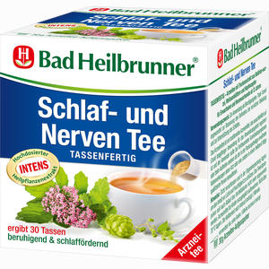 Abbildung von Bad Heilbrunner Schlaf- und Nerventee Tee 150 ml