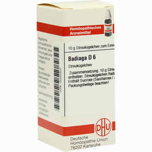 Badiaga D6 Globuli 10 g - ab 7,84 €