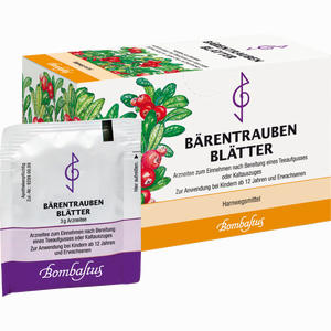 Bärentraubenblätter Filterbeutel 20 x 3 g - ab 3,70 €