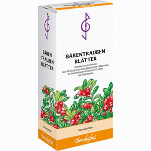 Bärentraubenblätter Tee 100 g - ab 6,76 €