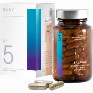 Balance - Nährstoffkomplex für die Nerven - Vegan Kapseln 60 Stück - ab 0,00 &euro;