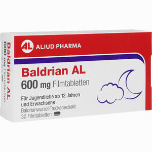 Baldrian Al 600 Mg Filmtabletten 30 Stück - ab 3,81 &euro;