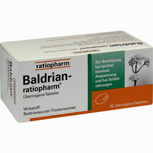 Baldrian- Ratiopharm Tabletten 60 Stück - ab 8,97 €