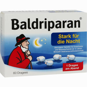Baldriparan Stark für die Nacht Dragees  60 Stück - ab 20,05 €