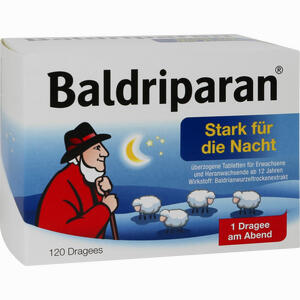 Baldriparan Stark für die Nacht Tabletten 120 Stück - ab 38,12 €