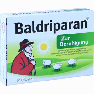 Baldriparan zur Beruhigung Tabletten 30 Stück