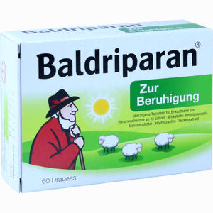 Baldriparan zur Beruhigung Tabletten 60 Stück - ab 0,00 &euro;