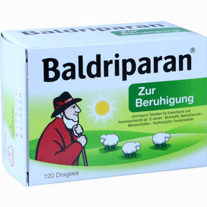 Baldriparan zur Beruhigung Tabletten 120 Stück - ab 0,00 &euro;