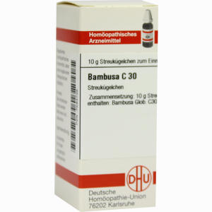 Bambusa C30 Globuli 10 g - ab 8,01 €