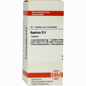 Baptisia D6 Tabletten 80 Stück - ab 8,88 €