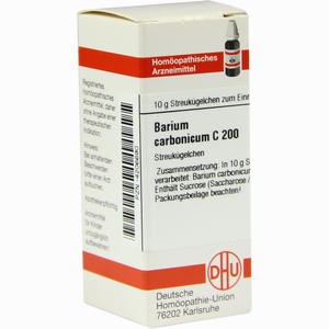 Barium Carb C200 Globuli 10 g - ab 12,62 €