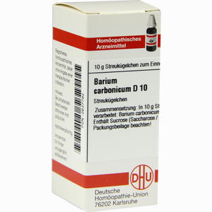 Barium Carb D10 Globuli 10 g - ab 7,13 €