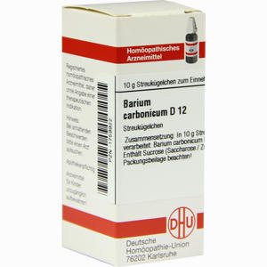 Barium Carb D12 Globuli DHU-Arzneimittel GmbH & Co. KG 10 g - ab 6,95 €