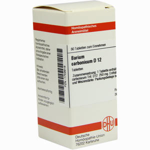Barium Carb D12 Tabletten 80 Stück - ab 8,28 €