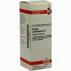 Barium Carb D6 Dilution DHU-Arzneimittel GmbH & Co. KG 20 ml - ab 8,19 &euro;
