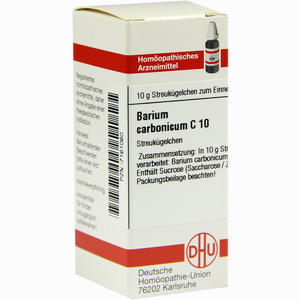 Barium Carbonicum C10 Globuli 10 g - ab 9,58 &euro;