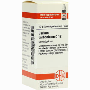 Barium Carbonicum C12 Globuli 10 g - ab 6,99 €