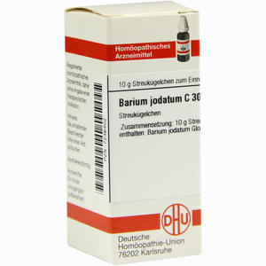 Barium Jodat C30 Globuli 10 g - ab 9,01 €
