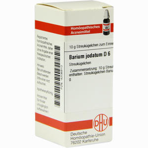 Barium Jodat D6 Globuli 10 g - ab 7,55 €
