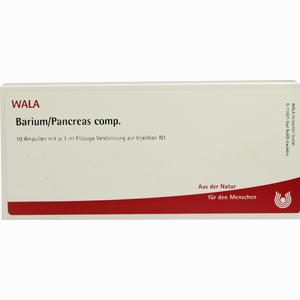 Barium/pancreas Comp Ampullen 10 x 1 ml - ab 0,00 &euro;