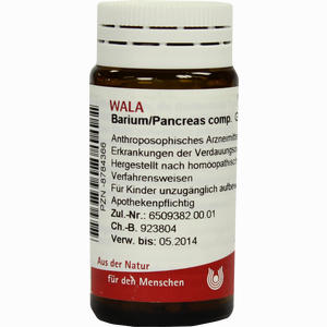 Barium/pancreas Comp Globuli 20 g - ab 7,56 €