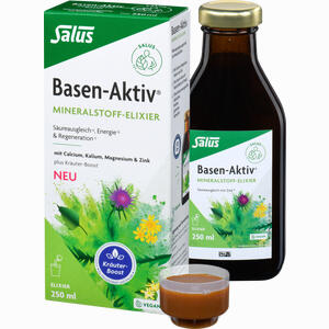 Basen- Aktiv Mineralstoff- Kräuter- Elixier Salus 250 ml - ab 9,70 &euro;