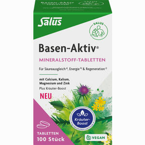 Basen- Aktiv Mineralstoff- Kräuter- Extrakt- Tabletten 100 Stück - ab 13,00 &euro;