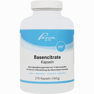 Basencitrate Kapseln 270 Stück - ab 18,09 &euro;